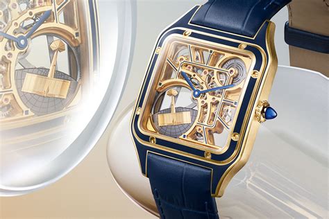 cartier santos women gold|cartier santos dumont skeleton 2023.